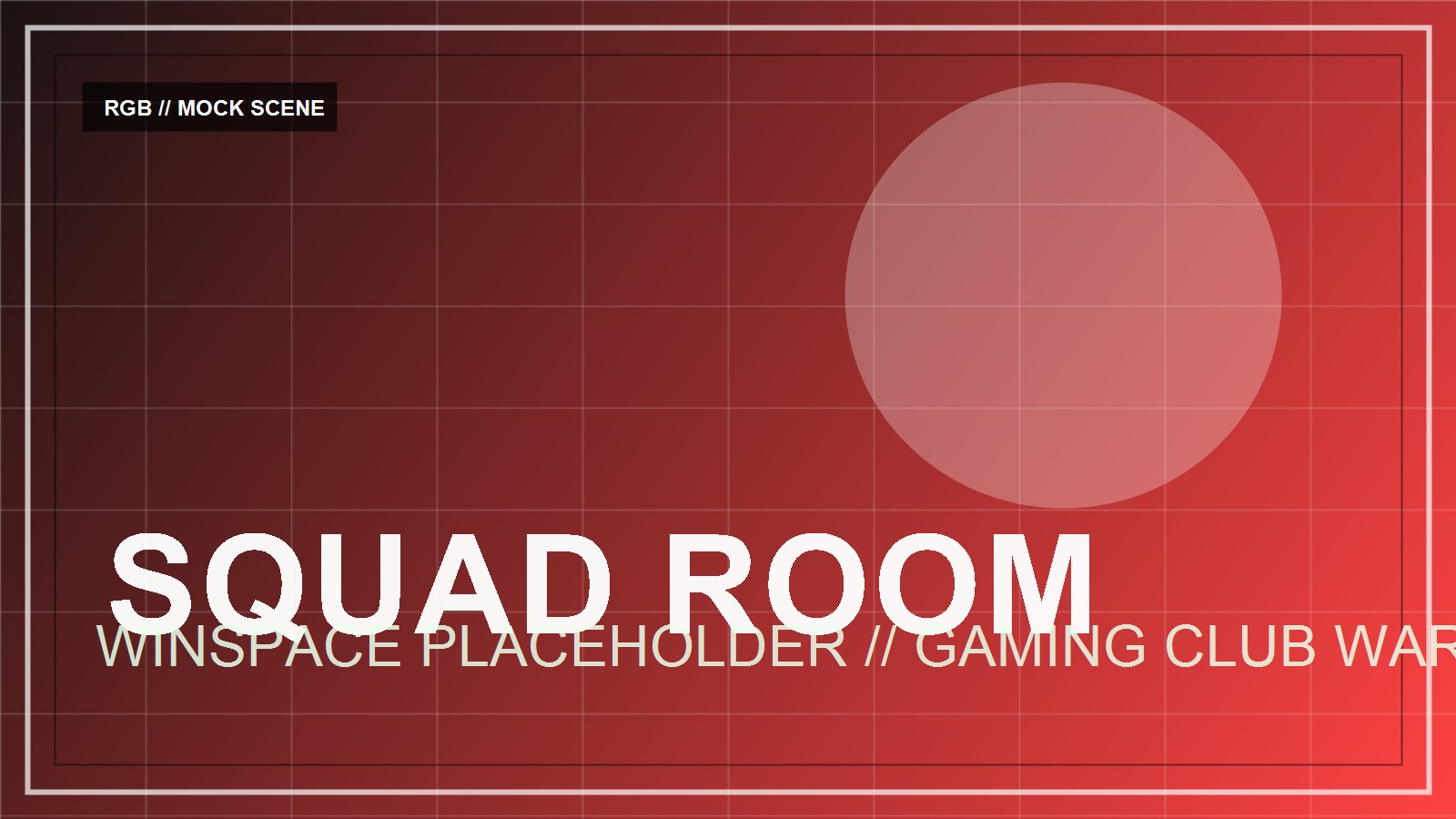 Placeholder bootcamp room dla drużyn